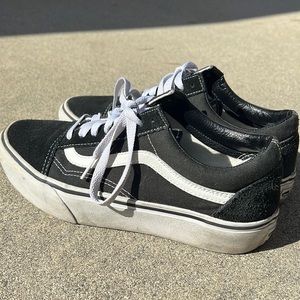 Vans old skool platform